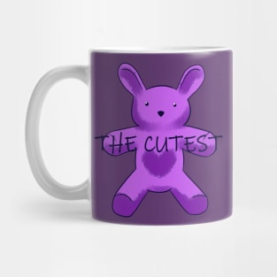 The cutest bunny dark purple Mug